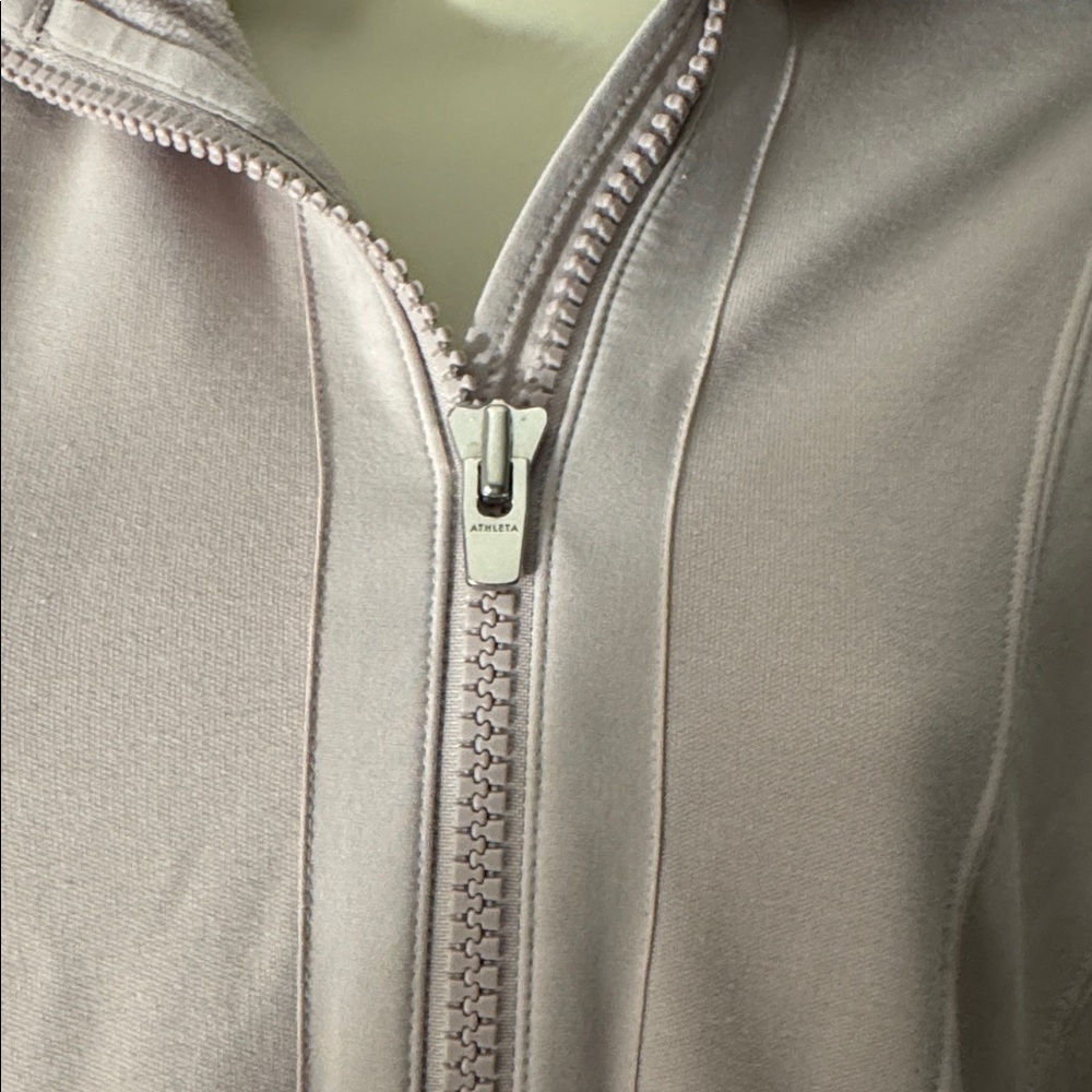 Athleta Soft Pink Workout Jacket - image 3